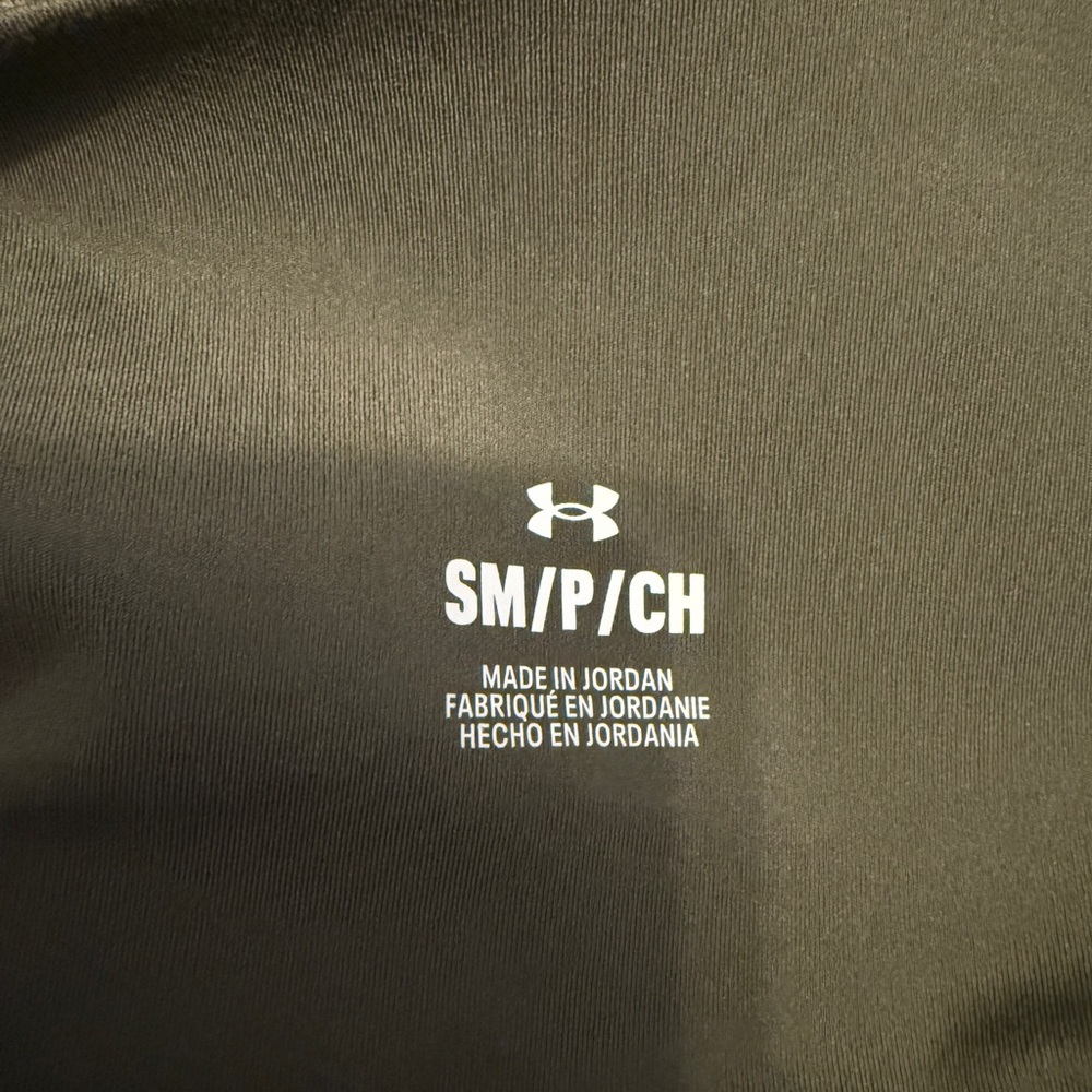 Under Armour Women’s Small Olive Green Flare Leggings Stretch EUC - Picture 2 of 8